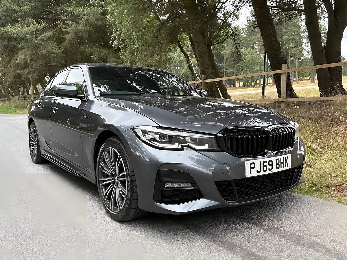 Used 2019 BMW 3 Series M Sport Grey - Front View