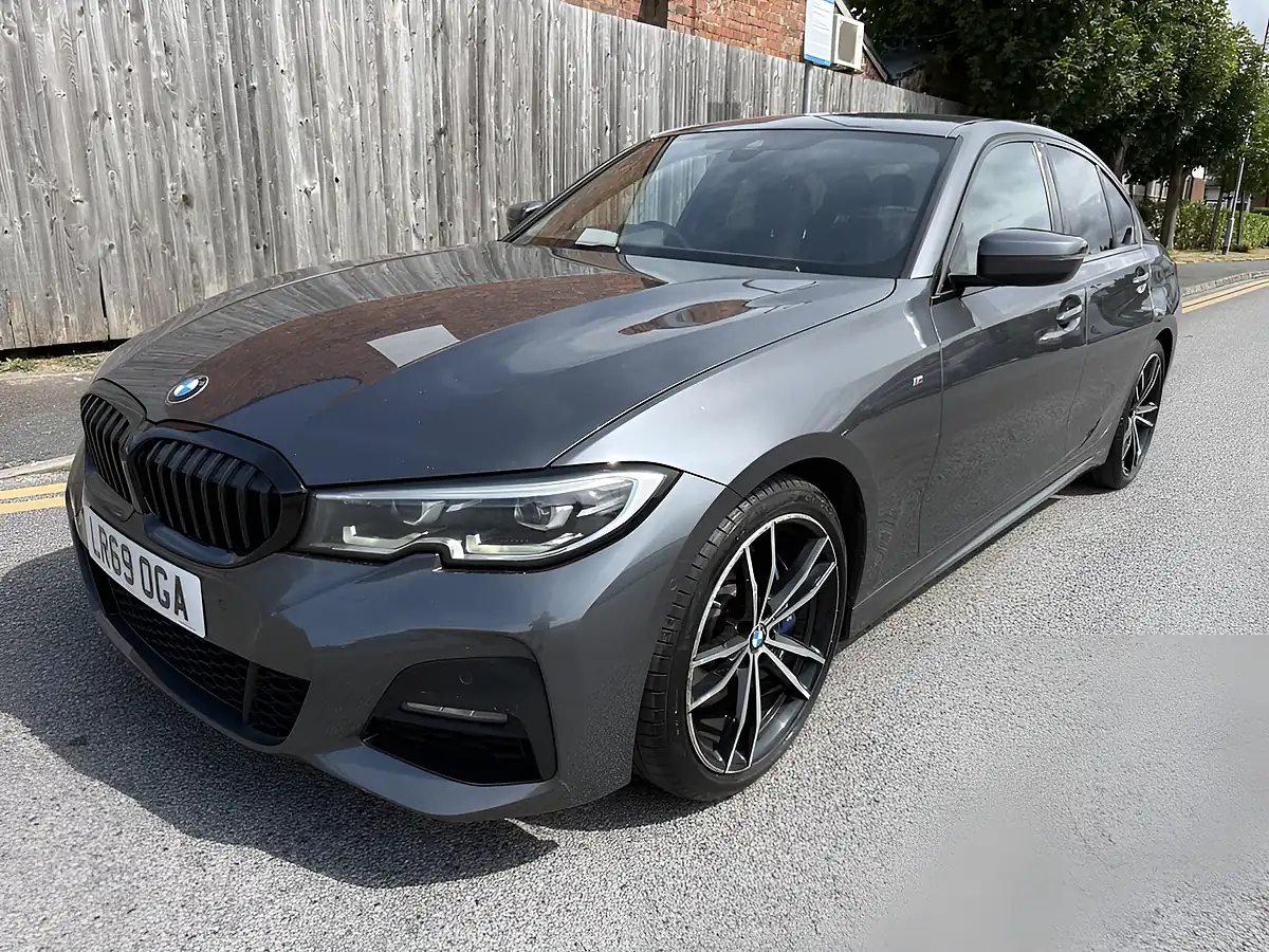 Used 2019 BMW 3 Series M Sport Grey - Interior and Exterior details 4