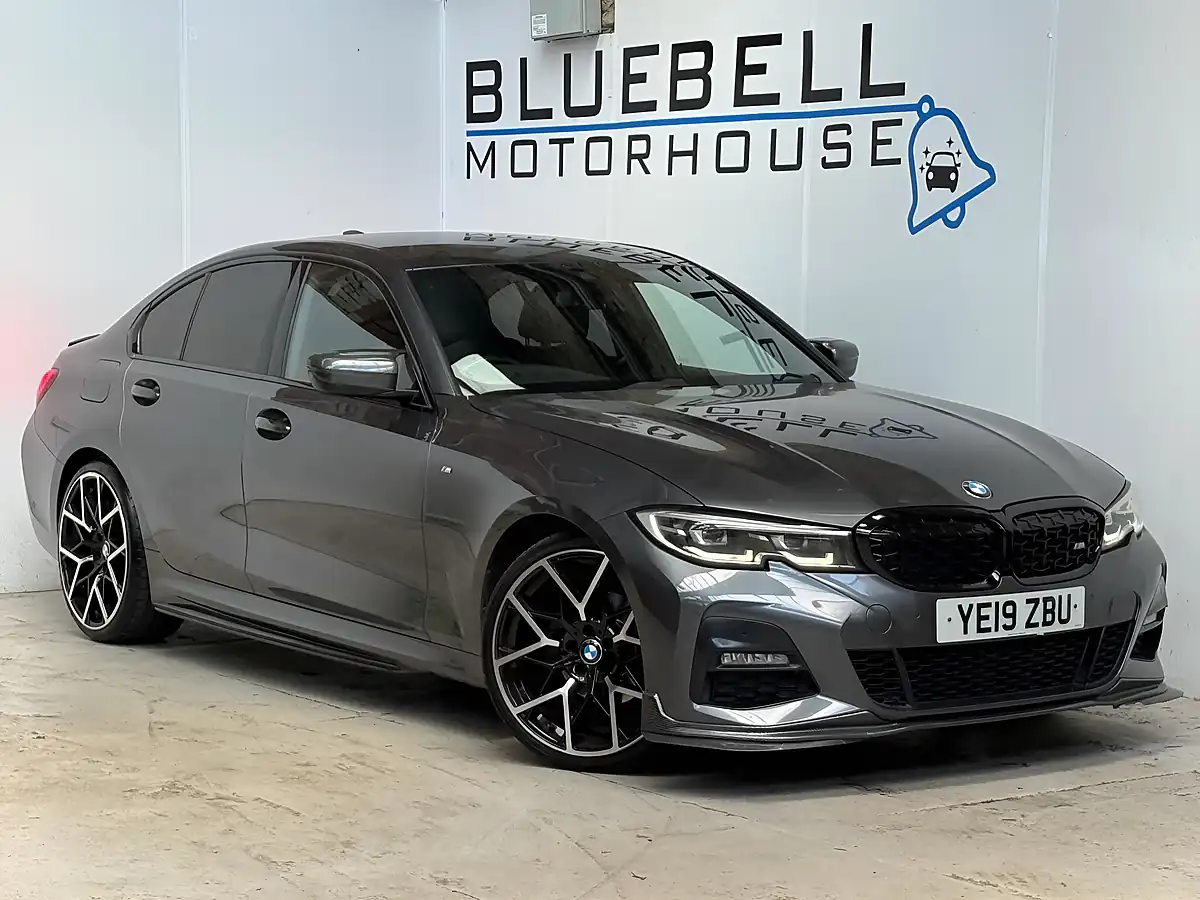 Used 2019 BMW 3 Series M Sport Mineral Grey - Front View