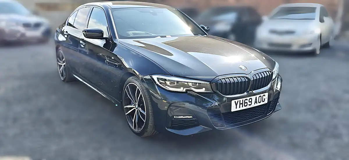 Used 2019 BMW 3 Series M Sport Obsidian Black Metallic - Interior and Exterior details 2