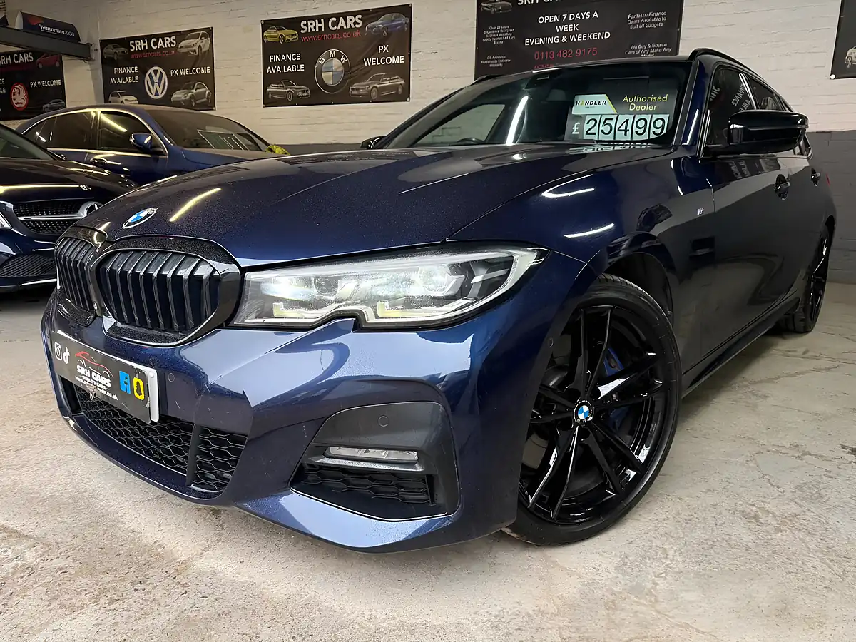 Used 2019 BMW 3 Series M Sport Plus Edition Touring Blue - Interior and Exterior details 10