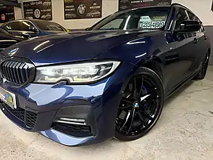 Used 2019 BMW 3 Series M Sport Plus Edition Touring Blue - Interior and Exterior details 11