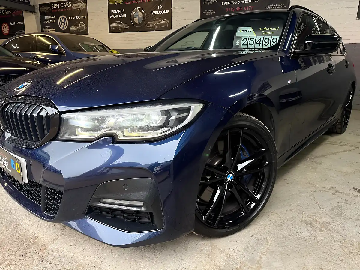 Used 2019 BMW 3 Series M Sport Plus Edition Touring Blue - Interior and Exterior details 11
