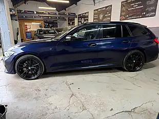 Used 2019 BMW 3 Series M Sport Plus Edition Touring Blue - Interior and Exterior details 12