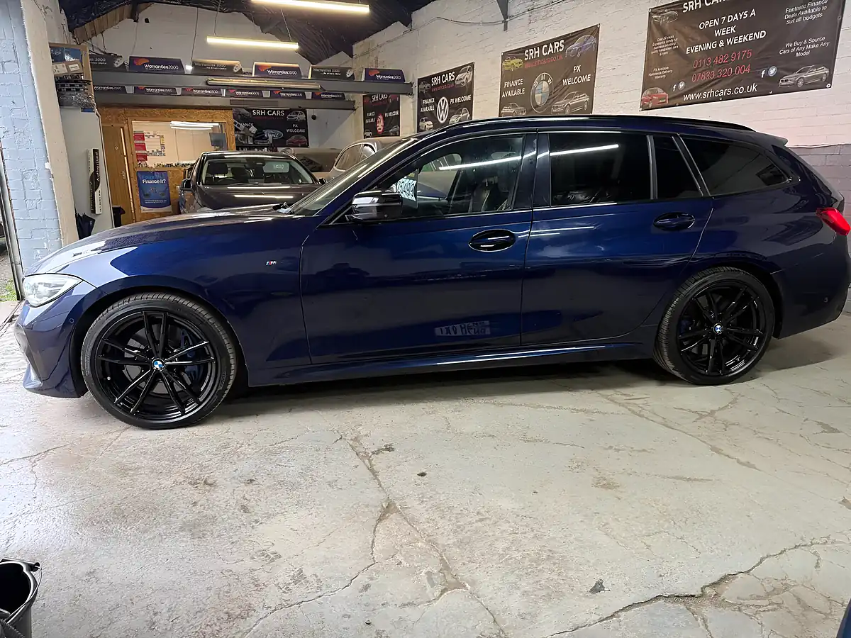 Used 2019 BMW 3 Series M Sport Plus Edition Touring Blue - Interior and Exterior details 12