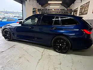 Used 2019 BMW 3 Series M Sport Plus Edition Touring Blue - Interior and Exterior details 13