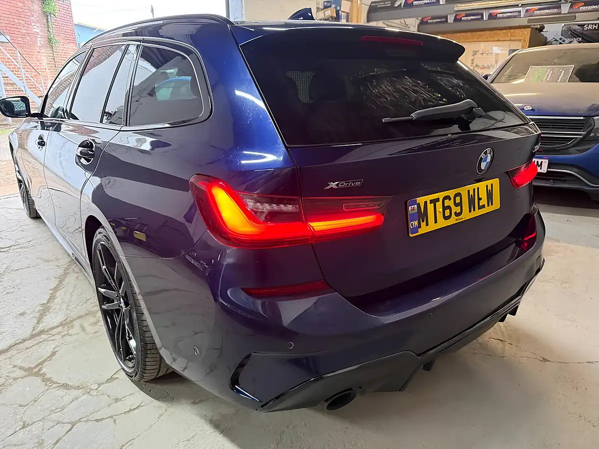 Used 2019 BMW 3 Series M Sport Plus Edition Touring Blue - Interior and Exterior details 15