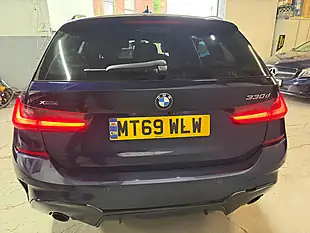 Used 2019 BMW 3 Series M Sport Plus Edition Touring Blue - Interior and Exterior details 16