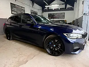 Used 2019 BMW 3 Series M Sport Plus Edition Touring Blue - Interior and Exterior details 4