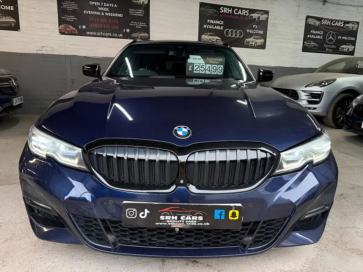 Used 2019 BMW 3 Series M Sport Plus Edition Touring Blue - Interior and Exterior details 5