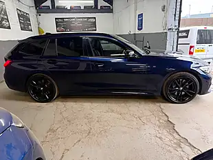 Used 2019 BMW 3 Series M Sport Plus Edition Touring Blue - Interior and Exterior details 6