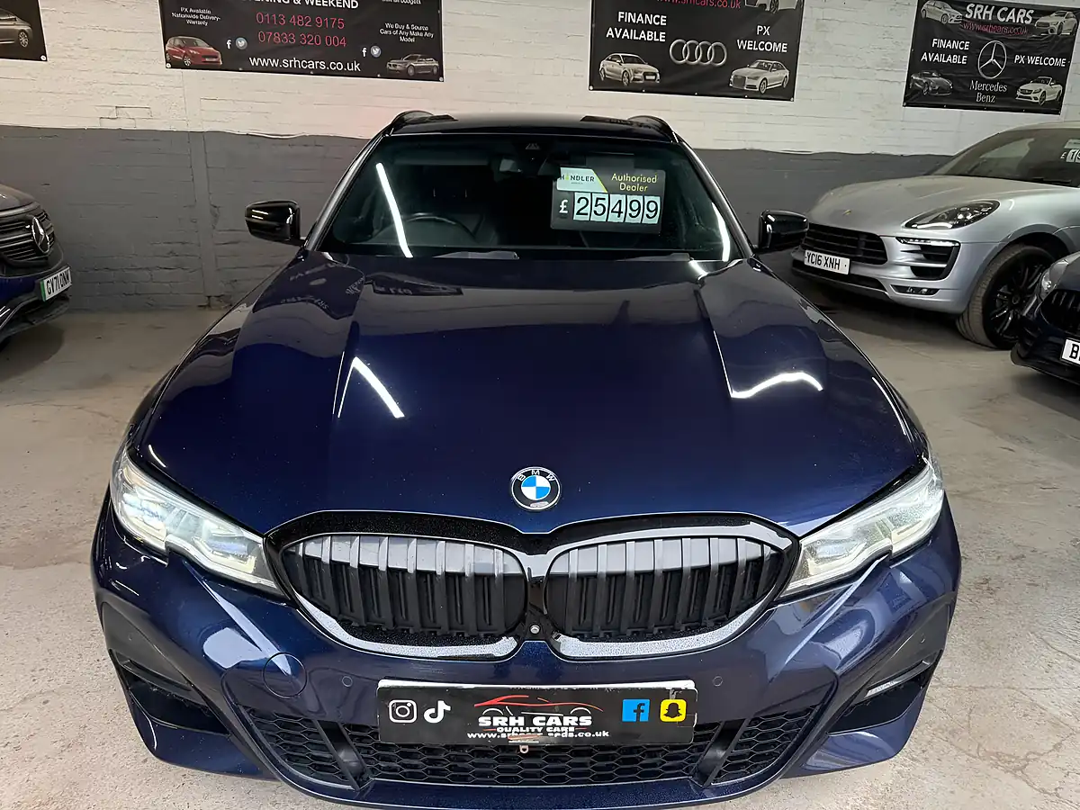 Used 2019 BMW 3 Series M Sport Plus Edition Touring Blue - Interior and Exterior details 7