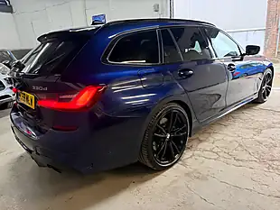 Used 2019 BMW 3 Series M Sport Plus Edition Touring Blue - Interior and Exterior details 8