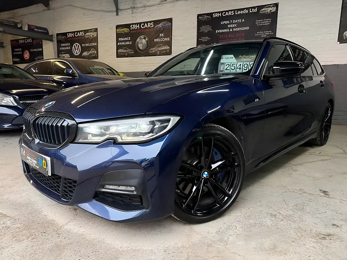 Used 2019 BMW 3 Series M Sport Plus Edition Touring Blue - Interior and Exterior details 9