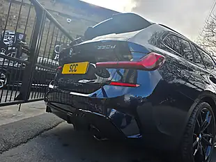Used 2019 BMW 3 Series M Sport Plus Edition Touring Tanzanite Blue Ii - Interior and Exterior details 12
