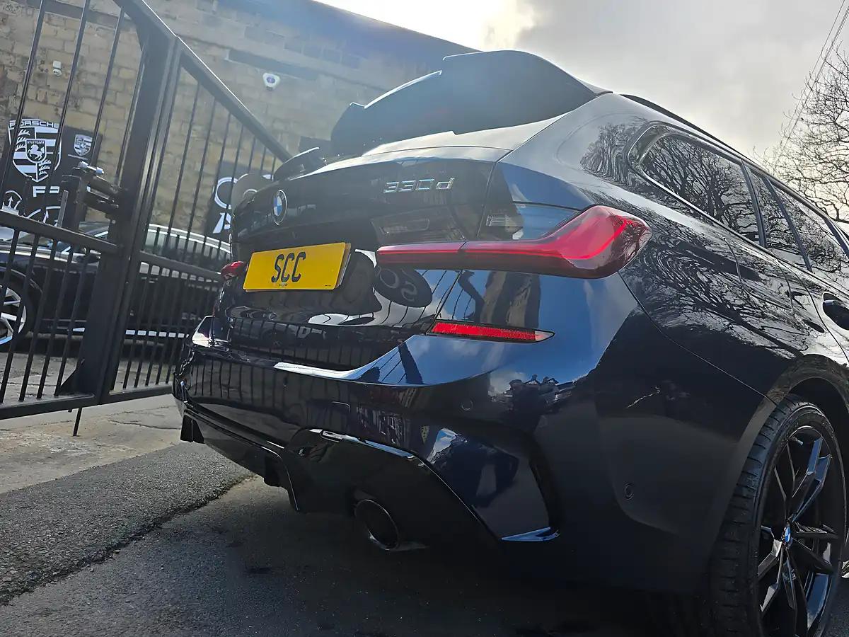 Used 2019 BMW 3 Series M Sport Plus Edition Touring Tanzanite Blue Ii - Interior and Exterior details 12
