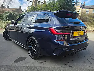 Used 2019 BMW 3 Series M Sport Plus Edition Touring Tanzanite Blue Ii - Interior and Exterior details 6