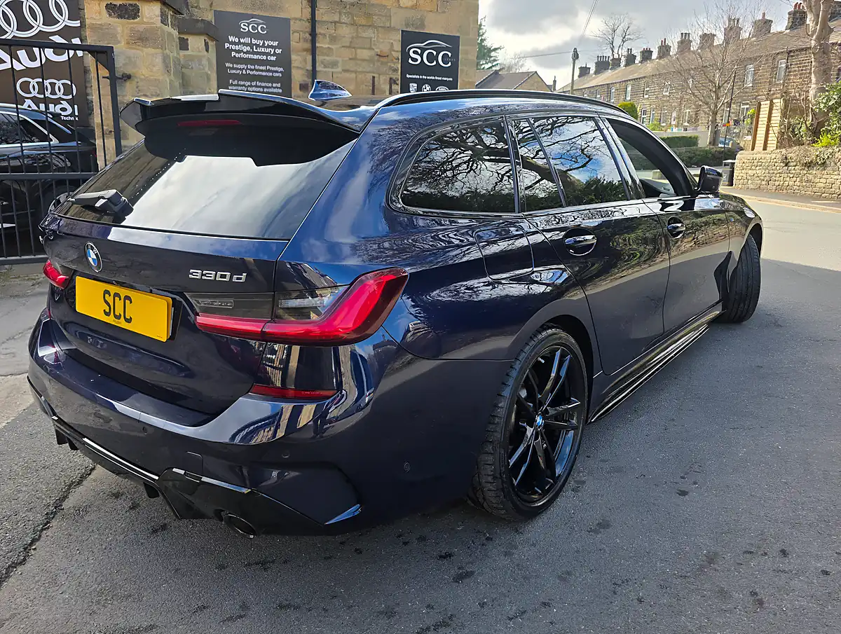 Used 2019 BMW 3 Series M Sport Plus Edition Touring Tanzanite Blue Ii - Interior and Exterior details 8