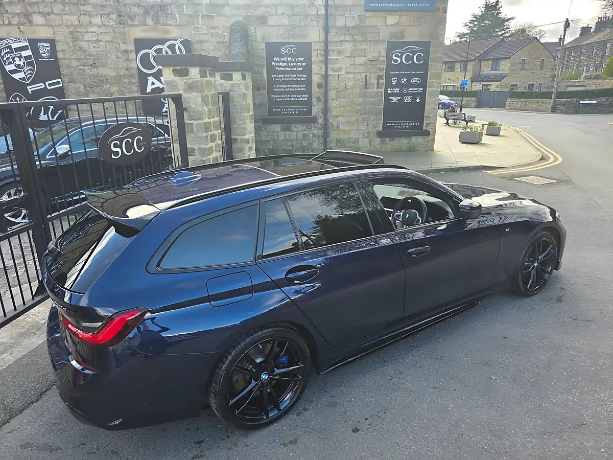 Used 2019 BMW 3 Series M Sport Plus Edition Touring Tanzanite Blue Ii - Interior and Exterior details 9