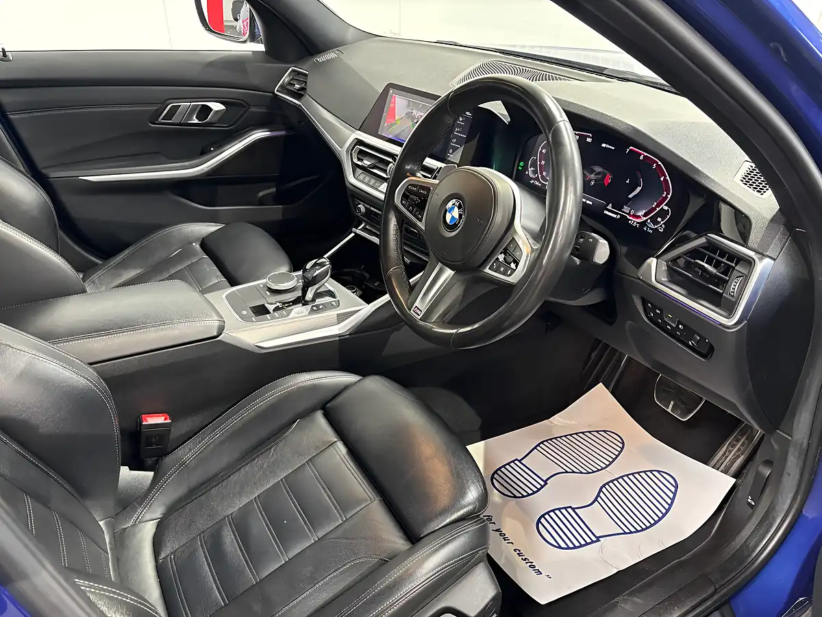 Used 2019 BMW 3 Series M Sport Portimao Blue - Interior and Exterior details 14