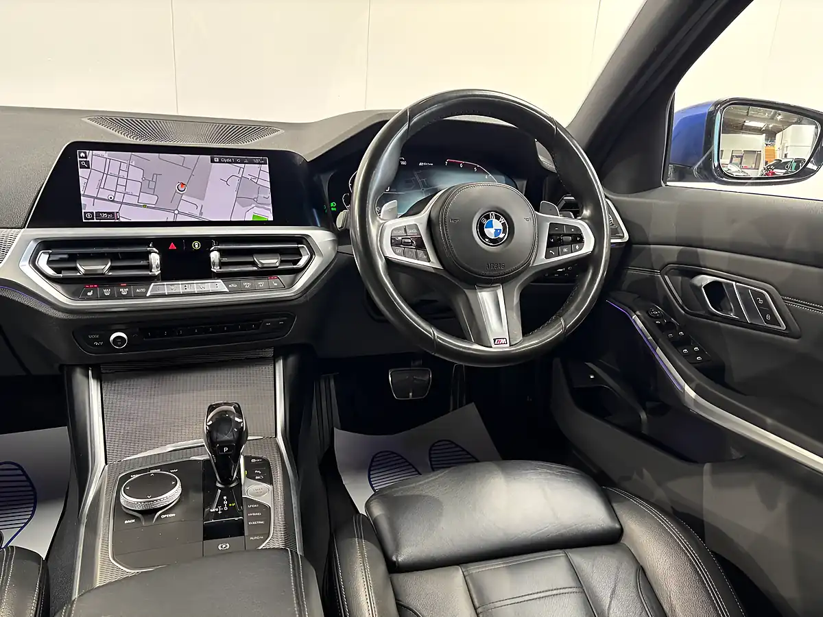 Used 2019 BMW 3 Series M Sport Portimao Blue - Interior and Exterior details 16
