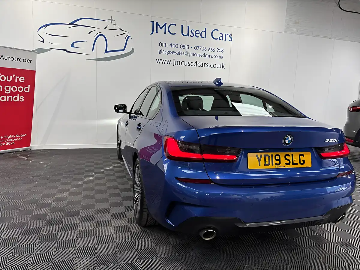 Used 2019 BMW 3 Series M Sport Portimao Blue - Interior and Exterior details 8