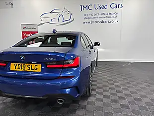 Used 2019 BMW 3 Series M Sport Portimao Blue - Interior and Exterior details 9