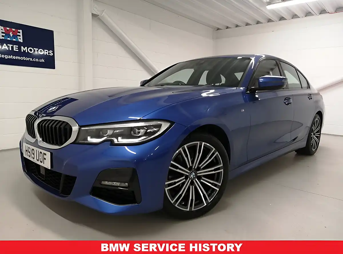 Used 2019 BMW 3 Series M Sport Portimao Blue - Interior and Exterior details 2