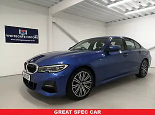 Used 2019 BMW 3 Series M Sport Portimao Blue - Interior and Exterior details 3
