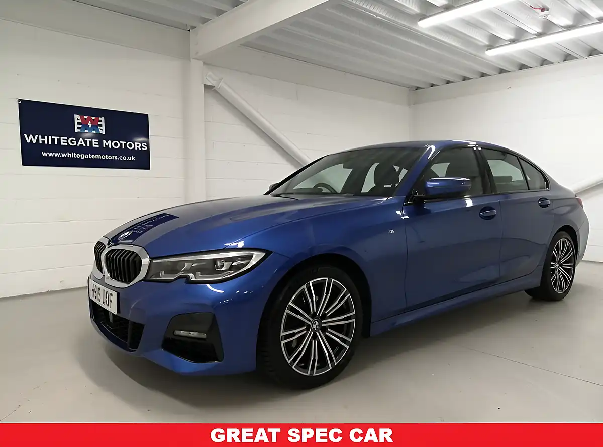 Used 2019 BMW 3 Series M Sport Portimao Blue - Interior and Exterior details 3