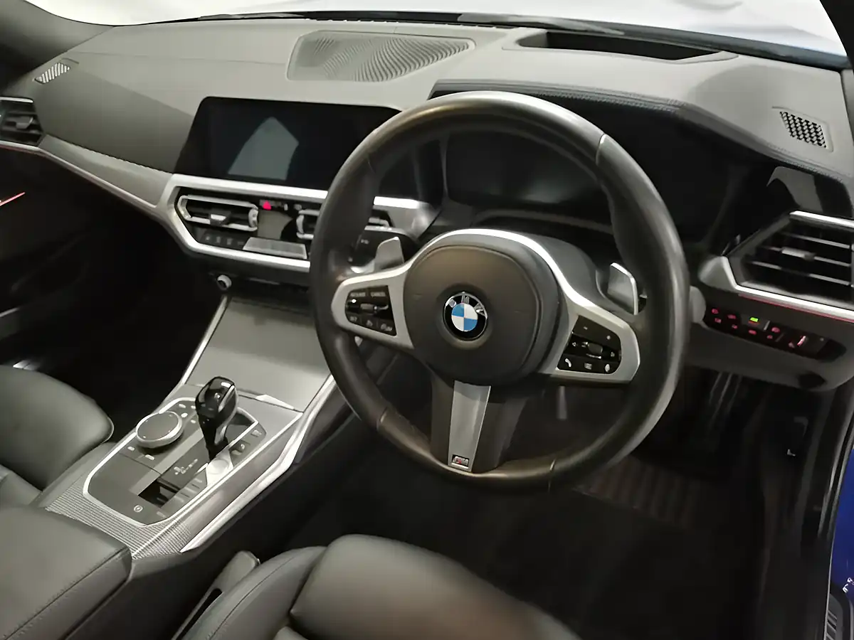 Used 2019 BMW 3 Series M Sport Portimao Blue - Interior and Exterior details 6