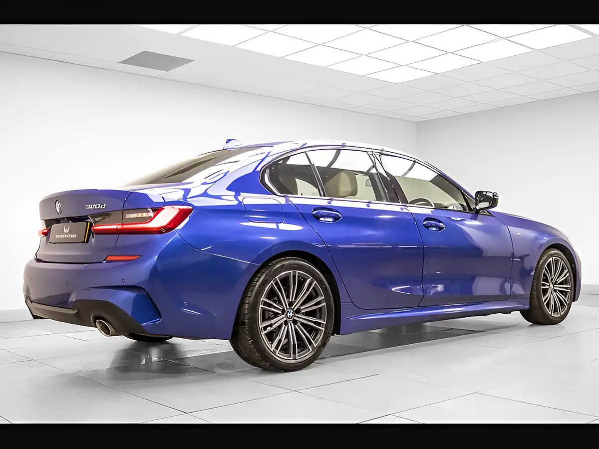 Used 2019 BMW 3 Series M Sport Portimao Blue - Interior and Exterior details 6