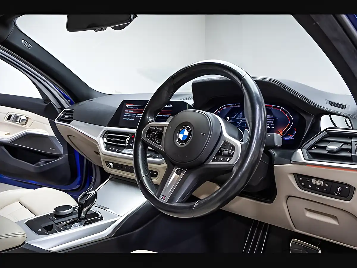 Used 2019 BMW 3 Series M Sport Portimao Blue - Interior and Exterior details 9