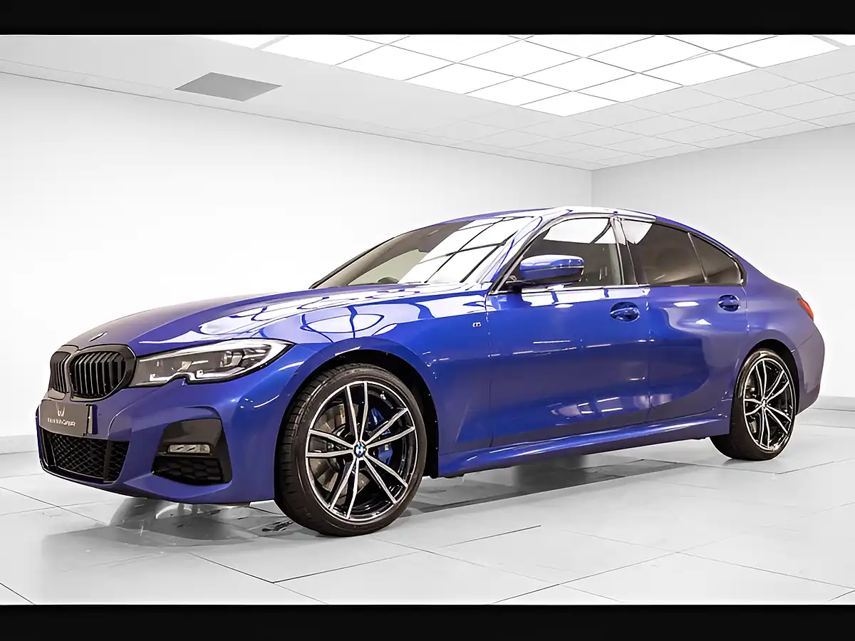 Used 2019 BMW 3 Series M Sport Portimao Blue - Interior and Exterior details 3