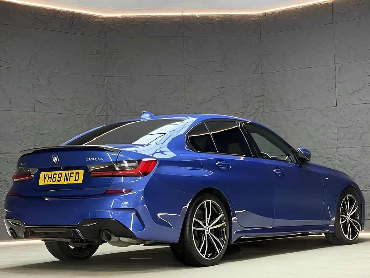 Used 2019 BMW 3 Series M Sport Portimao Blue - Interior and Exterior details 12
