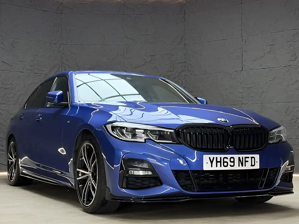 Used 2019 BMW 3 Series M Sport Portimao Blue - Interior and Exterior details 3