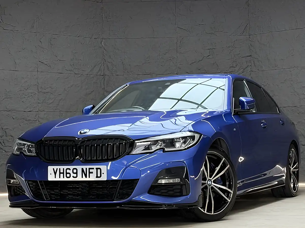 Used 2019 BMW 3 Series M Sport Portimao Blue - Interior and Exterior details 5