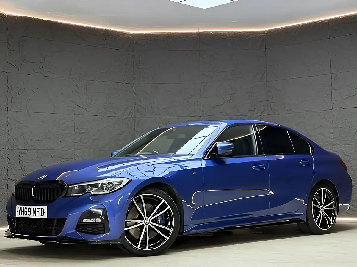 Used 2019 BMW 3 Series M Sport Portimao Blue - Interior and Exterior details 8