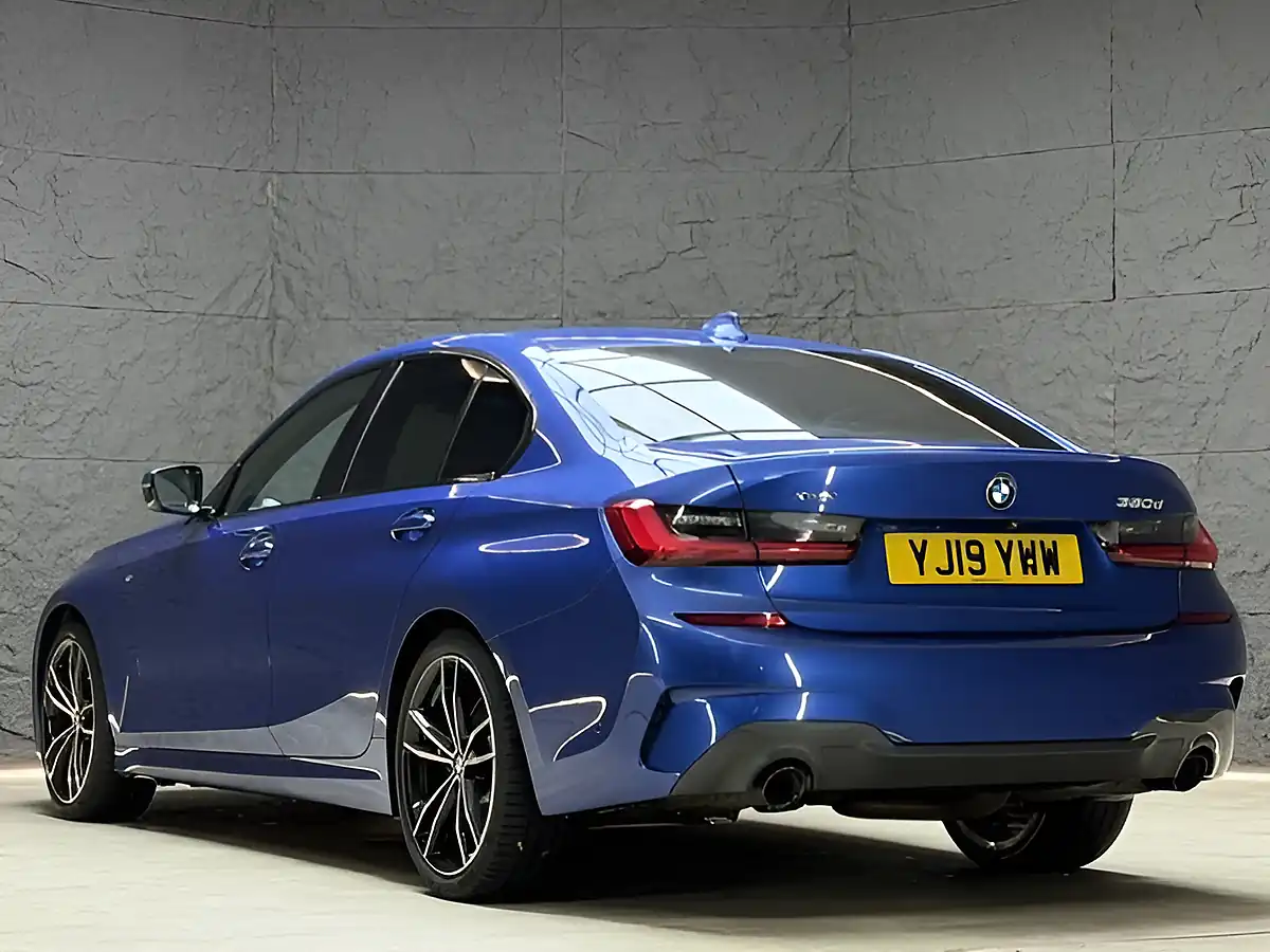 Used 2019 BMW 3 Series M Sport Portimao Blue - Interior and Exterior details 12