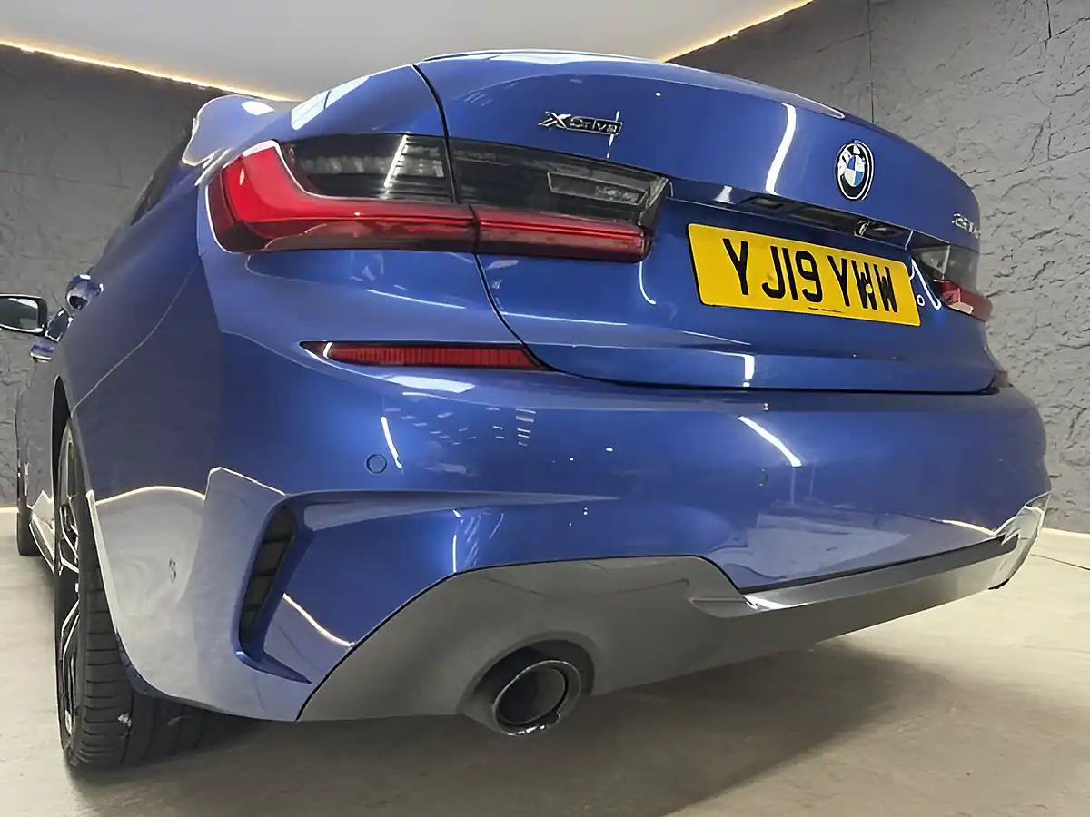 Used 2019 BMW 3 Series M Sport Portimao Blue - Interior and Exterior details 14
