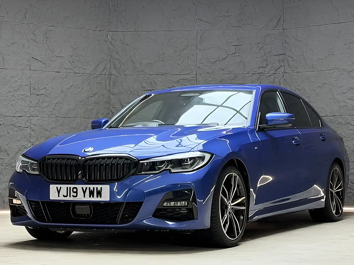Used 2019 BMW 3 Series M Sport Portimao Blue - Interior and Exterior details 4