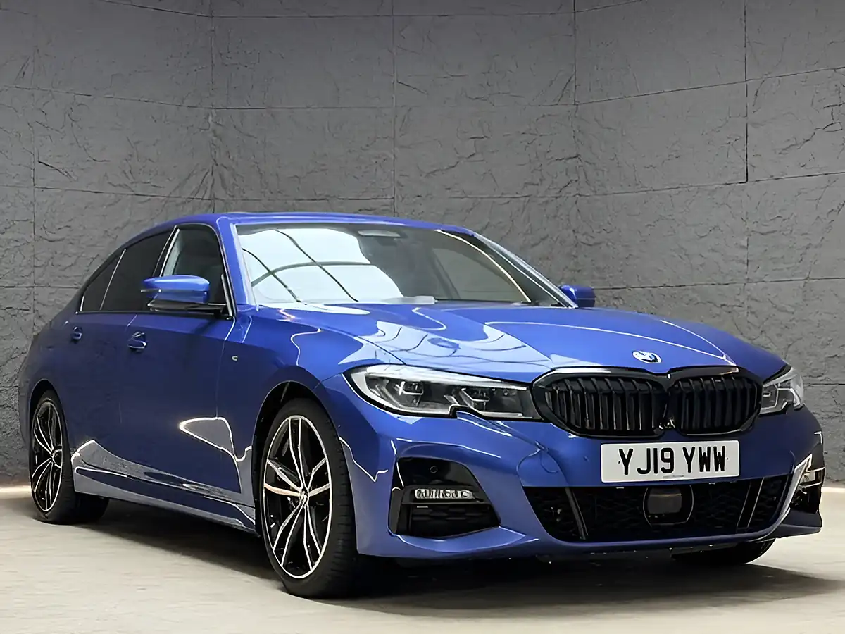 Used 2019 BMW 3 Series M Sport Portimao Blue - Interior and Exterior details 8