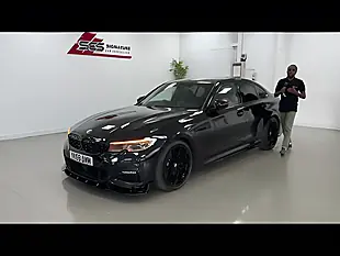 Used 2019 BMW 3 Series M Sport Sapphire Black - Interior and Exterior details 20