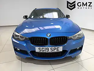 Used 2019 BMW 3 Series M Sport Shadow Edition Estoril Blue - Interior and Exterior details 2