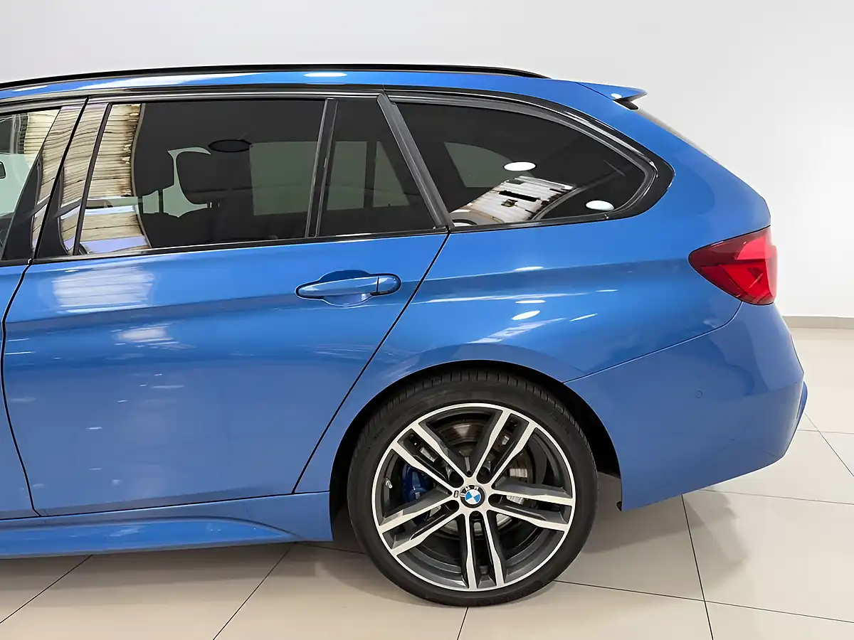Used 2019 BMW 3 Series M Sport Shadow Edition Estoril Blue - Interior and Exterior details 6