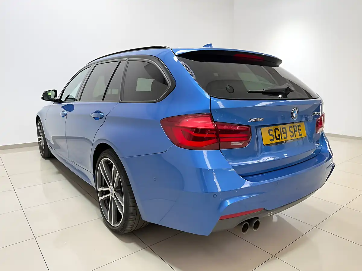 Used 2019 BMW 3 Series M Sport Shadow Edition Estoril Blue - Interior and Exterior details 7