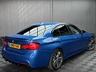Used 2019 BMW 3 Series M Sport Shadow Edition Estoril Blue - Interior and Exterior details 11