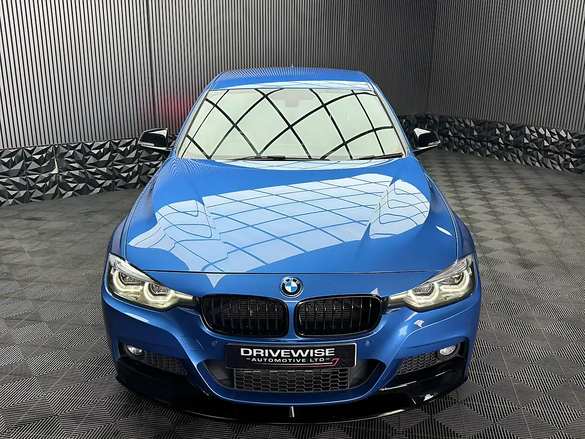 Used 2019 BMW 3 Series M Sport Shadow Edition Estoril Blue - Interior and Exterior details 2