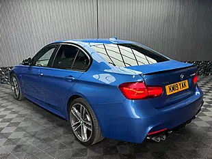 Used 2019 BMW 3 Series M Sport Shadow Edition Estoril Blue - Interior and Exterior details 4