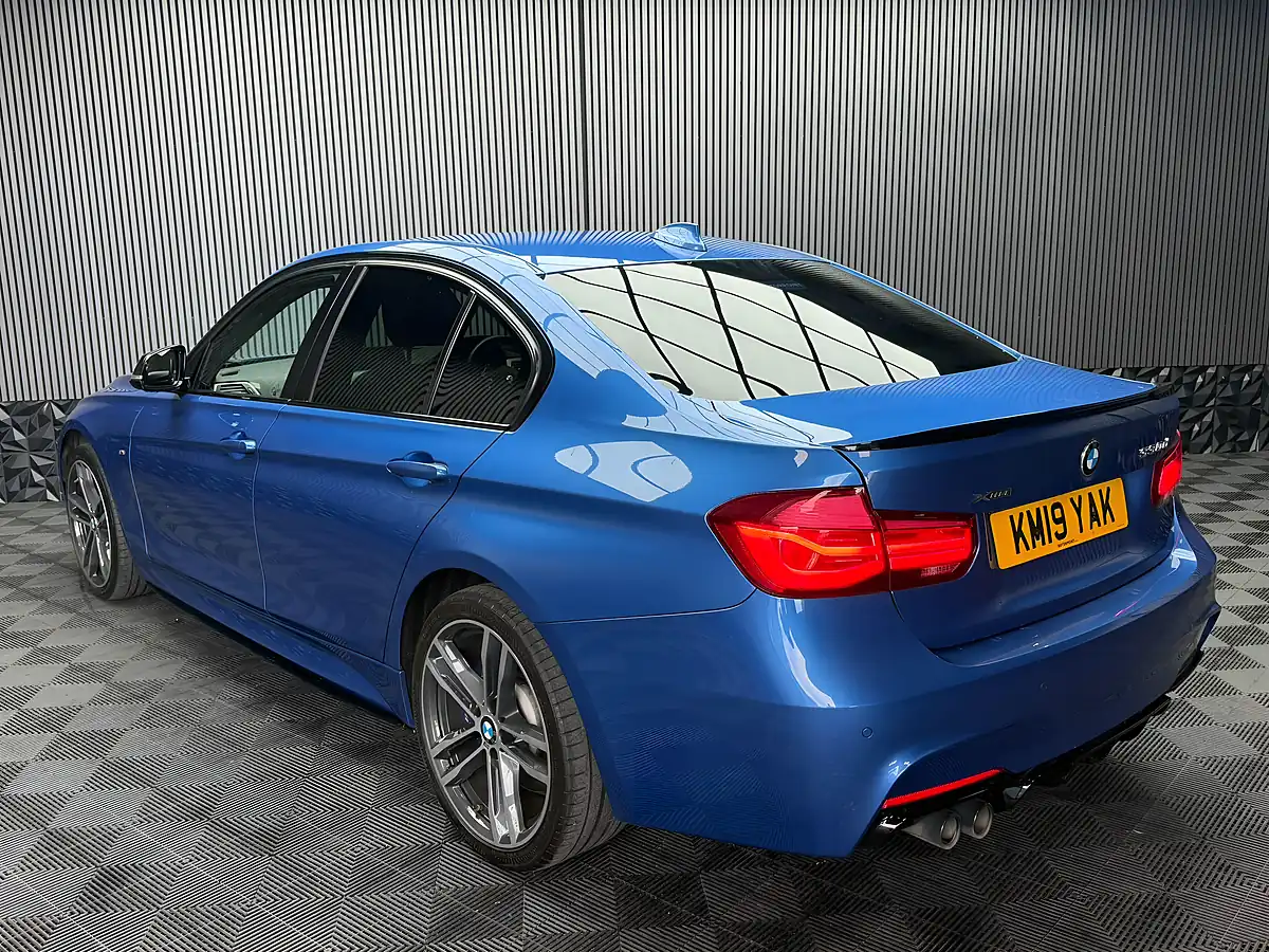 Used 2019 BMW 3 Series M Sport Shadow Edition Estoril Blue - Interior and Exterior details 4